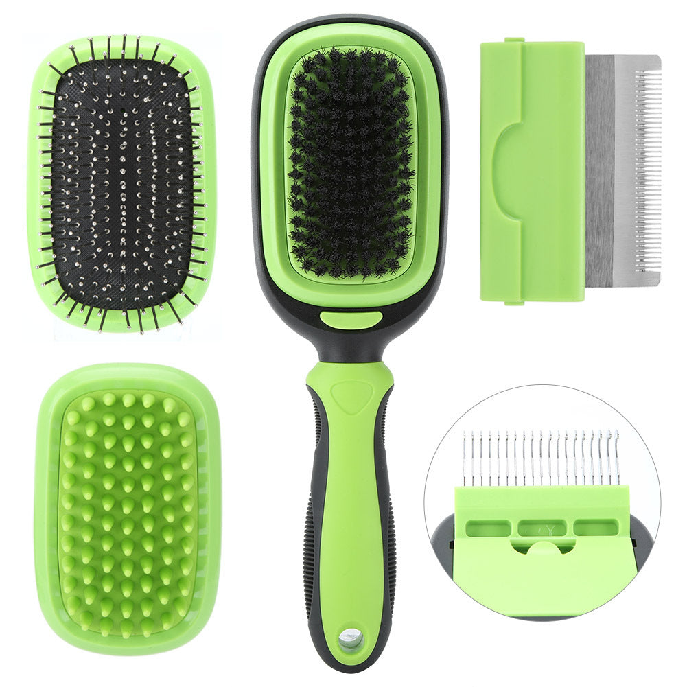 5-in-1 Haustier Reinigungs- und Pflegekamm-Set
