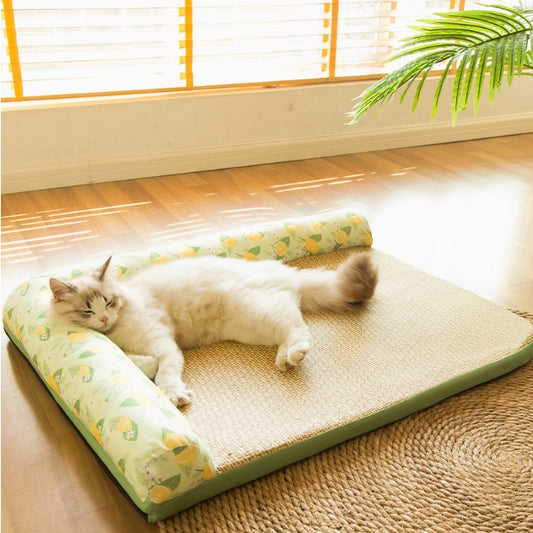 Nicht haftendes Katzen- und Hundebett